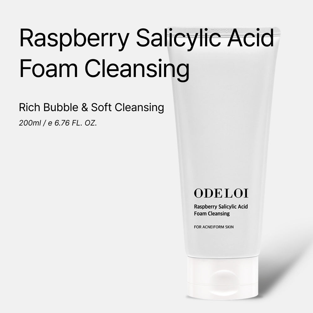 Raspberry Salicylic Acid Foam Cleansing