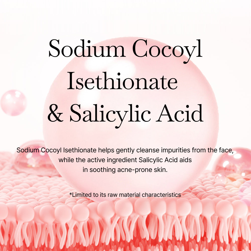 Raspberry Salicylic Acid Foam Cleansing