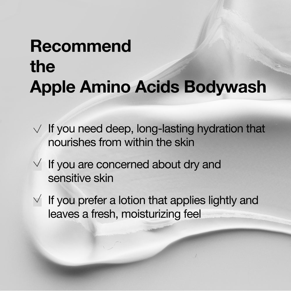 Apple Amino Acids Exfoliating LHA Bodywash