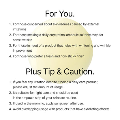 Retinol Paeonia Ampoule Fyldig